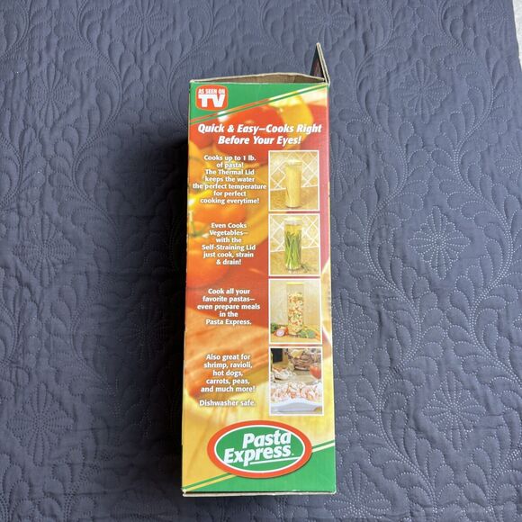 Pasta Express Cooker Pasta Maker Container Fast Easy As Seen On TV Vintage 2005 - Picture 5 of 9
